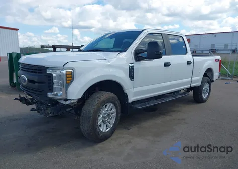 2018 Ford F-250 Xl from USA, damaged, VIN 1FT7W2B61JEC90344